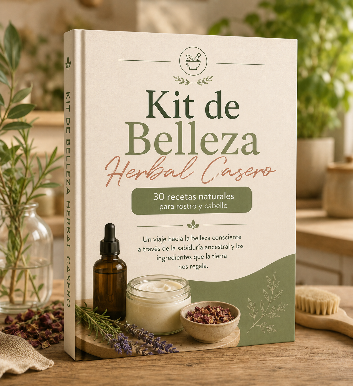 KIT DE BELLEZA HERBAL CASERO 🌱