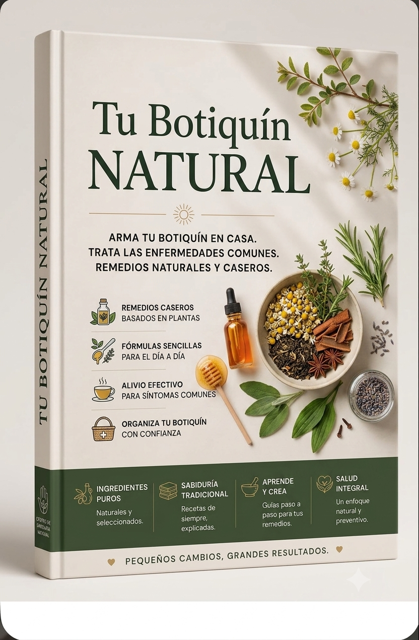🍃TU BOTIQUIN NATURAL + 6 BONUS DE REGALO 🎁